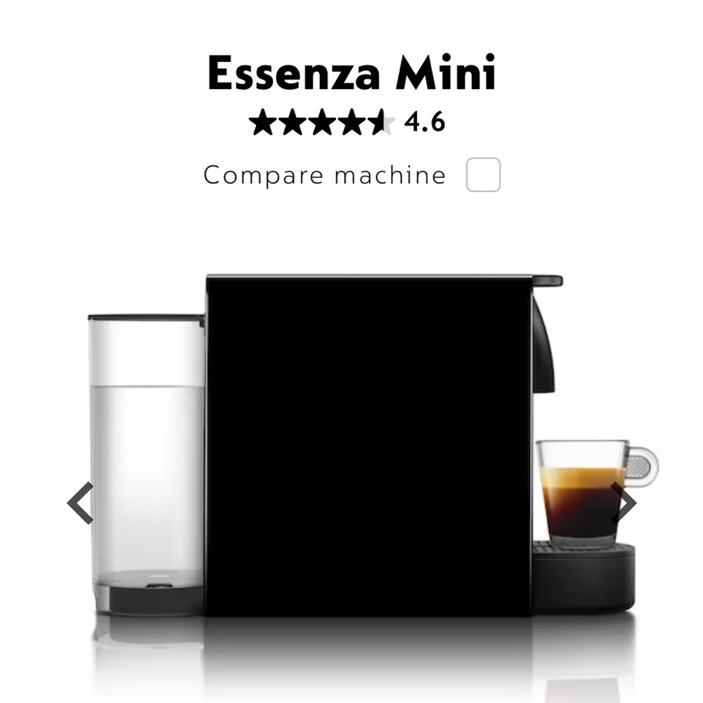 Essenza Mini Grey Nespresso Machine